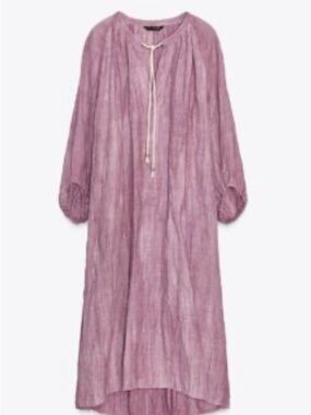 New with tags! Zara Boho Long Sleeve Dress